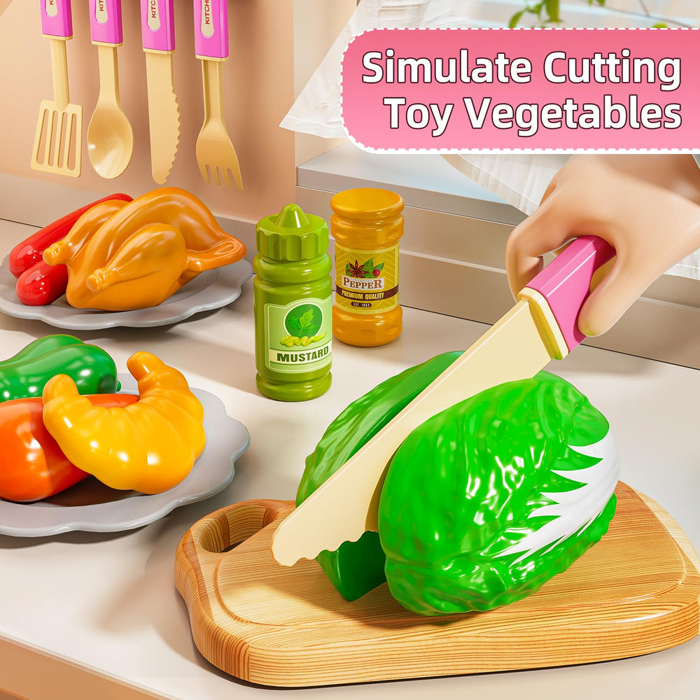 MSKOLER pretend food set sparks creative meal making