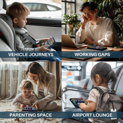 MSLANE Sensory Activity Board adjustable strap for portable travel and hands-free use