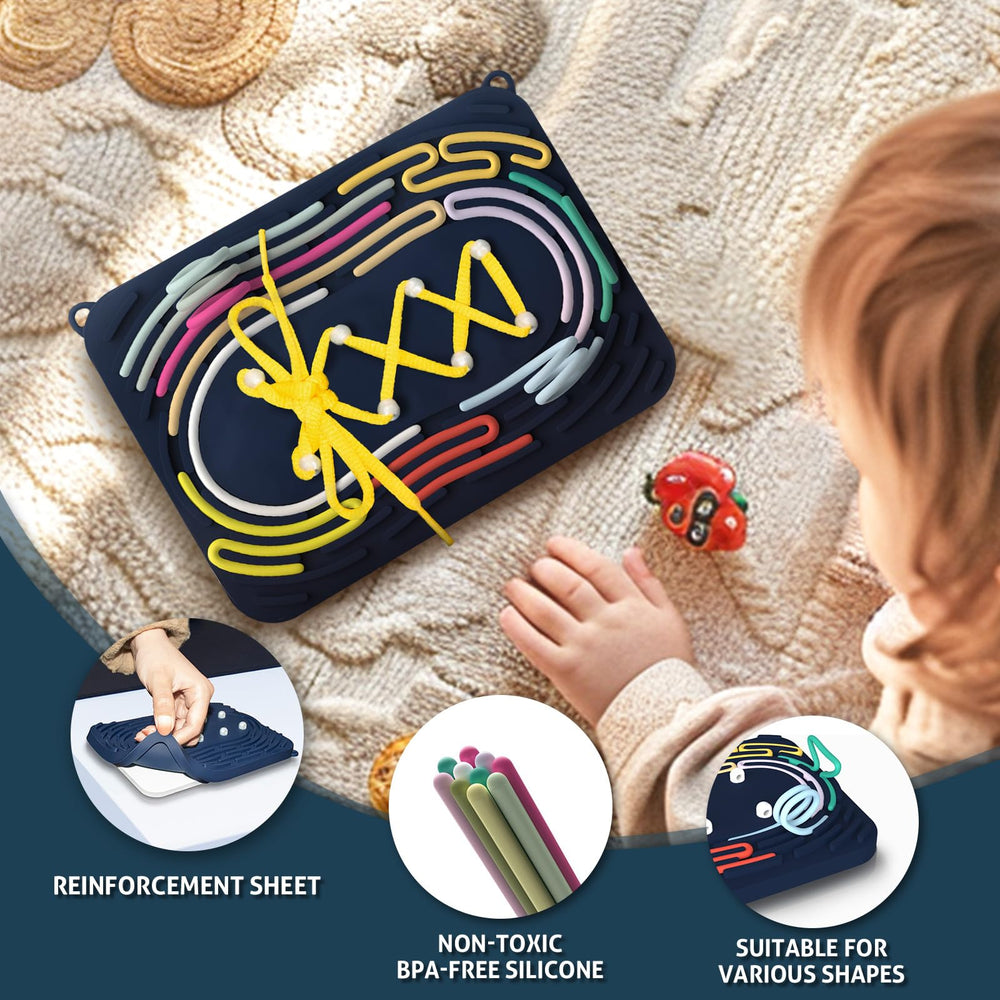 MSLANE Sensory Activity Board PVC support plate ensuring durable, stable play