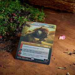 Magic the Gathering Bloomburrow deck box image shows sturdy storage for sleeved cards.
