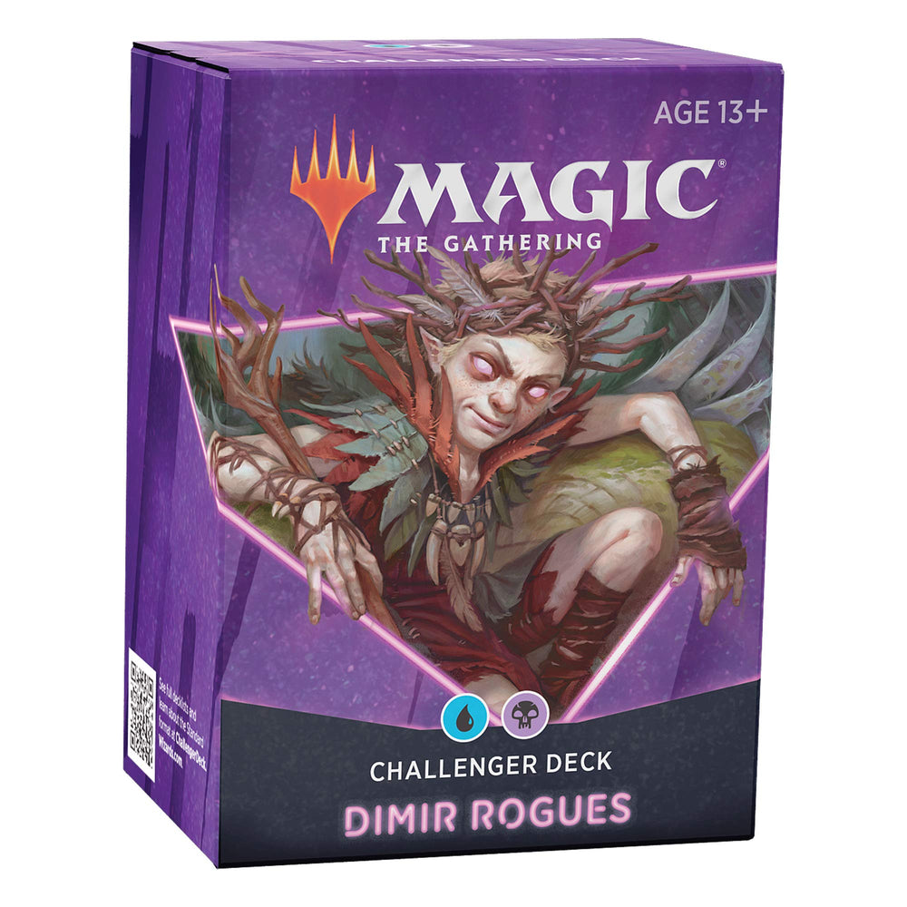 Magic: The Gathering Dimir Rogues DFC helper cards, simplify quick reference in play