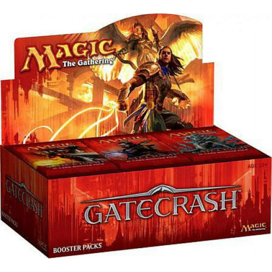 Wizards of the Coast MTG Gatecrash booster box front view, ideal for draft night collections