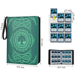 MTGPRO 720-card capacity page demonstrates ample space for growing collections.