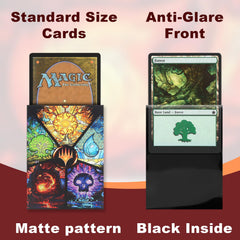 MTGPRO card sleeves standard size offer sturdy edge-tear resistance for heavy shuffles