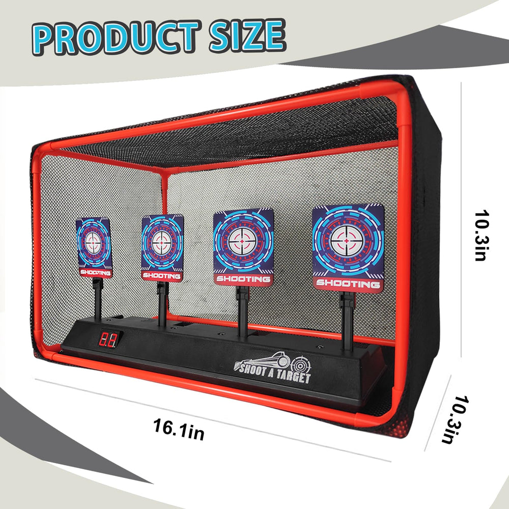MTISGREAT target net assembly showing quick rebound after impact.