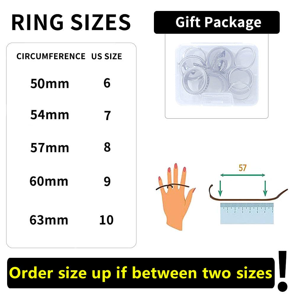MUCAL gift box with six rings is ready to gift.