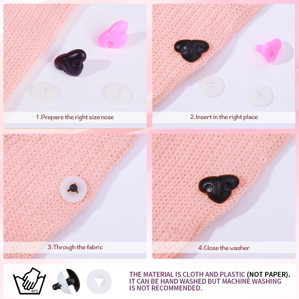 MUCUNNIA black-cat nose provides glossy finish and secure stay-in placement