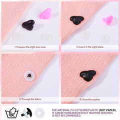 MUCUNNIA black-cat nose provides glossy finish and secure stay-in placement