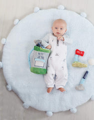 Mud Pie My Golf Bag plush set putter, inviting little fingers to explore pretend putting