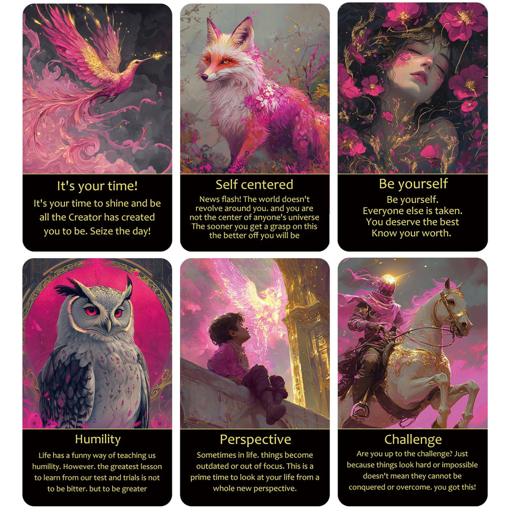 MUILKVY Oracle Cards for Beginners soul-truth reveal cards for personal clarity and growth.