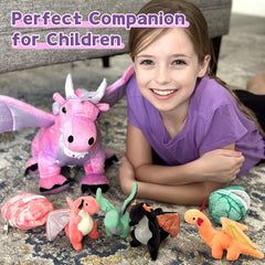 Muiteiur cardboard-supported dragon wings — helps the large dragon stand up proudly.