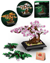 Muiurple 4-in-1 bonsai building set parts for engaging assembly