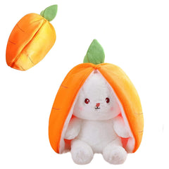 Mukorolee carrot plush 7in offers soft cuddle for kids during playtime.