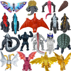 MUKSSE cake toppers featuring iconic monsters.