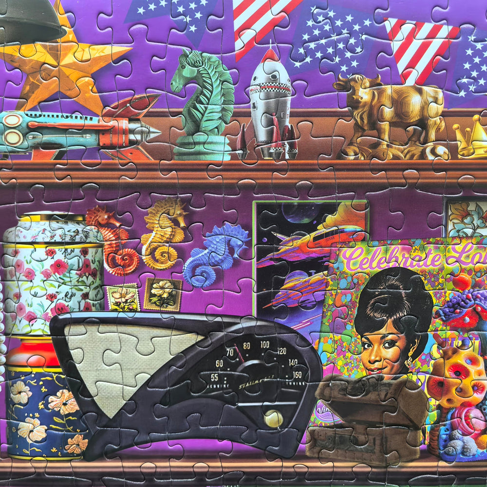 Mulic premium matte-finish puzzle pieces deliver smooth handling and minimal glare