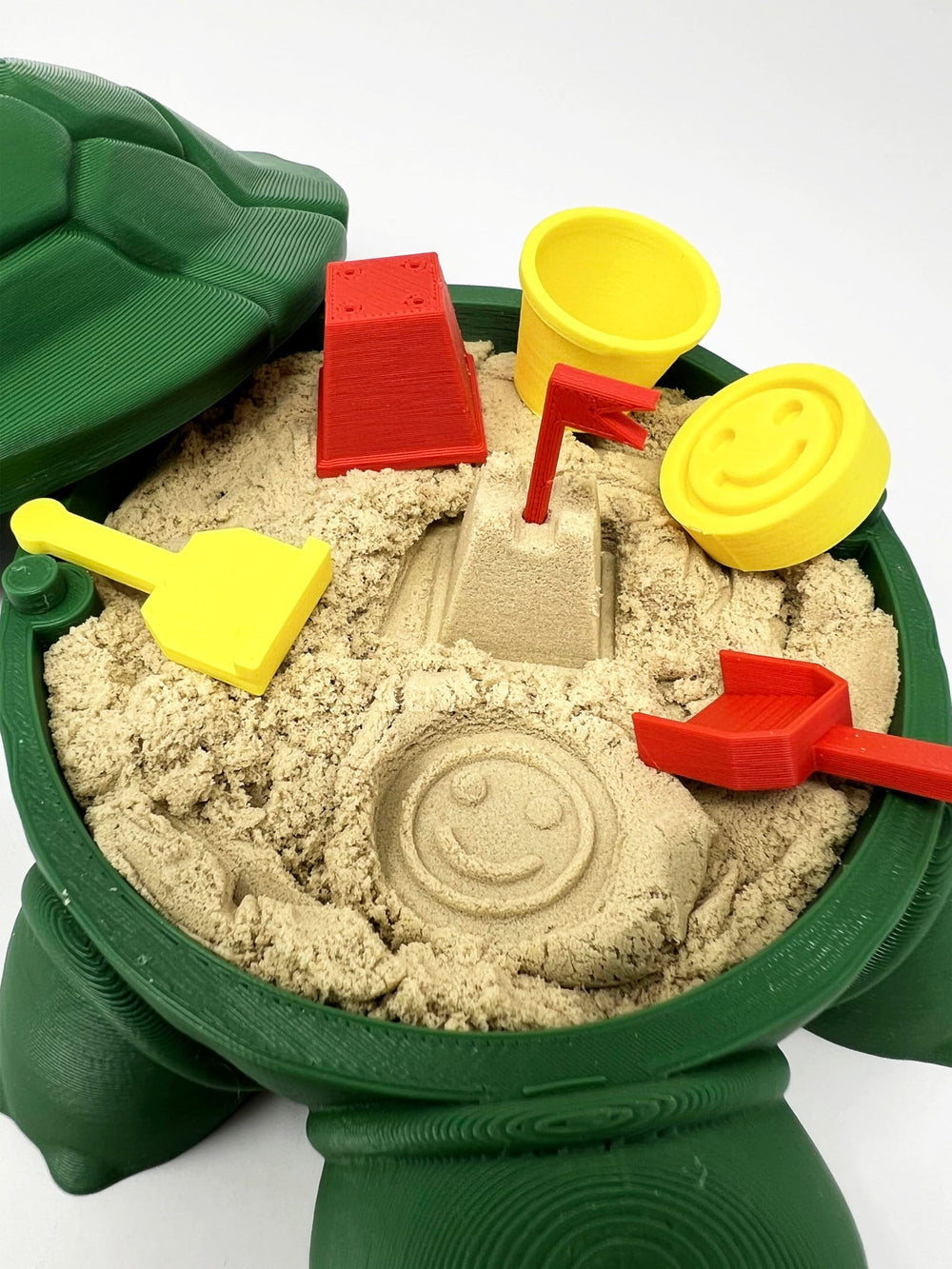 MunnyGrubbers soft moldable sand shown for creative play that stays soft.