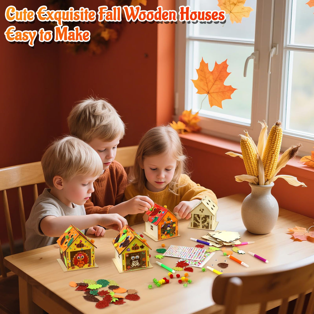 MUOUAKATE fall-themed design elements like pumpkins and owls for festive decor