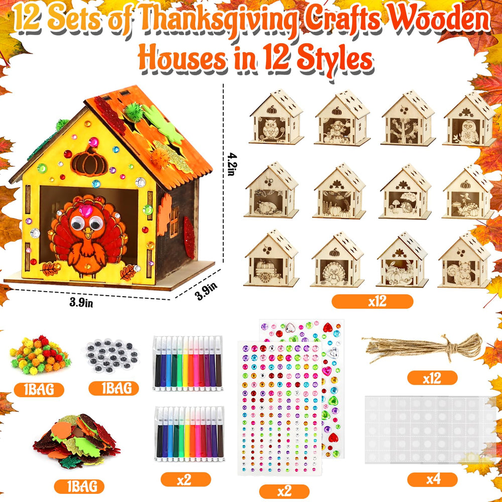 MUOUAKATE paint pen set with 24 colors for vibrant fall designs