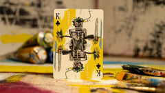 Murphy's Magic Basquiat playing cards deck design showcasing neo-expressionist style across the set