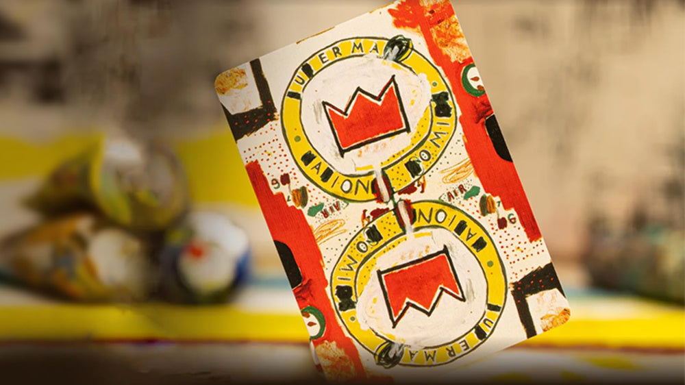 Murphy's Magic Basquiat playing cards official art connects collectors with authentic Basquiat visuals