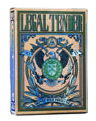 Murphy's Magic holographic legal tender playing cards add visual pop for game nights.