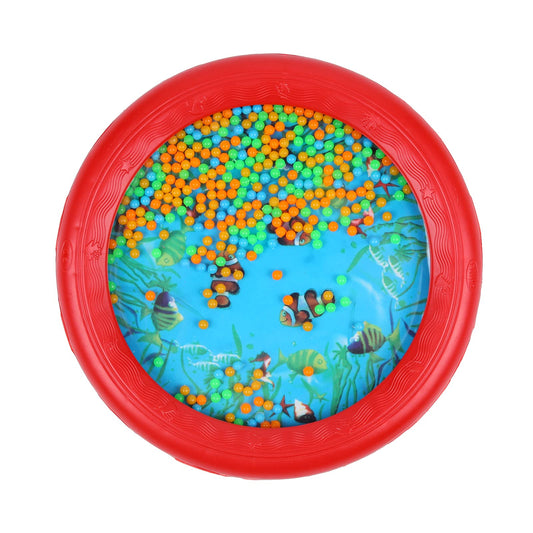 Musfunny Ocean Drum with wave beads for babies and learning