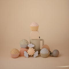 Mushie Sunshine colorful visuals support curious exploration during playtime