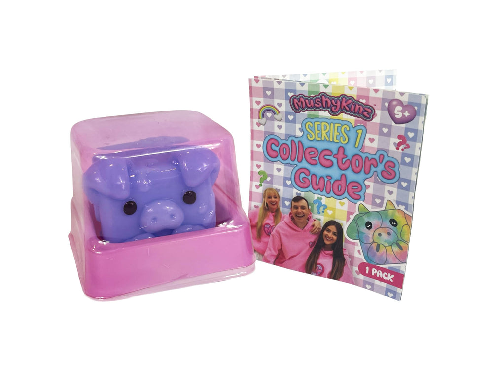 MushyKinz Mini Mystery Taba Squishy close-up shows soft silicone texture for satisfying fidgeting.