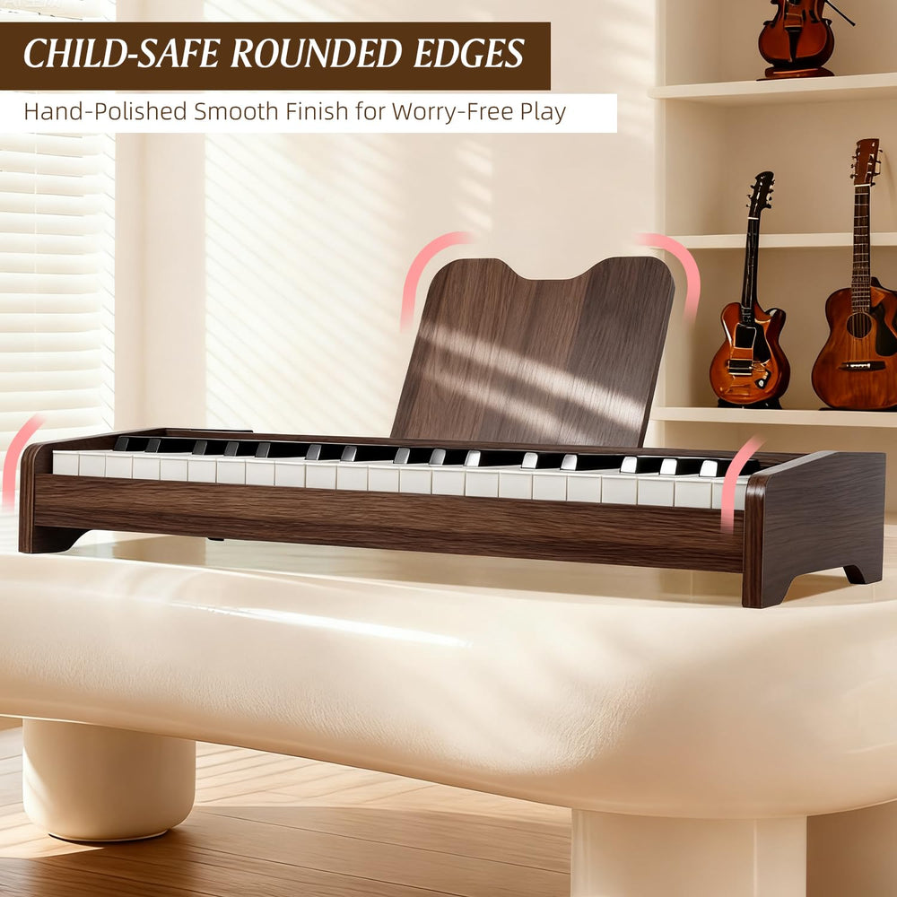 MusicForset battery compartment image suggests simple power with 4 AA batteries