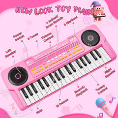 MusicForset perfect birthday gift for ages 3–6 with pink design