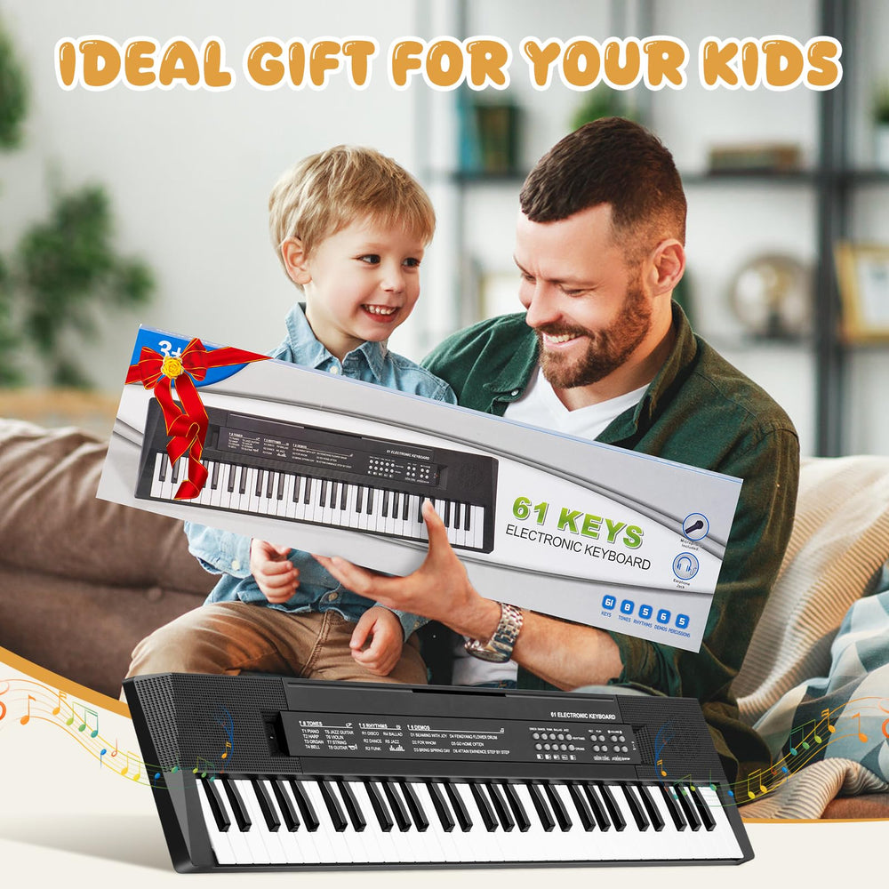MusicForset portable electronic piano ideal for home travel and playdates