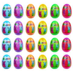 Muyiz slow rising bunny toys inside eggs for tactile play