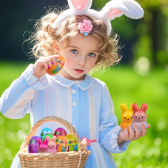 Muyiz soft squeezable bunny toys for little hands