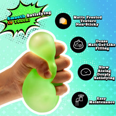 MUYMUT Sensory Stress Cube held in hand for fidget play and concentration.