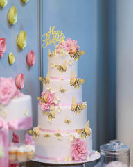 Mvwarj happy birthday topper for celebratory cake decoration