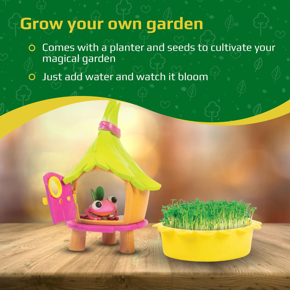 My Fairy Garden cornflower seeds bottle ready for kids to grow together