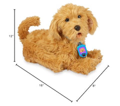 My Fuzzy Friends Moji durable plush finish stands up to daily use.