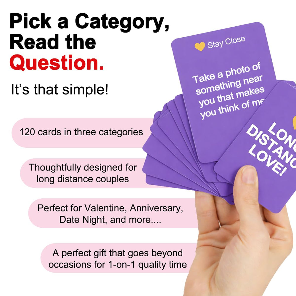 MY HERO CARDS Long Distance Love box back—durable packaging that keeps a keepsake collection