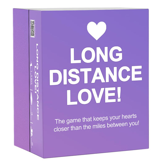 MY HERO CARDS Long Distance Love box frontβideal gift for couples in long-distance relationships