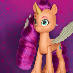 My Little Pony Blaize Skysong features soft hair for tactile pretend fun