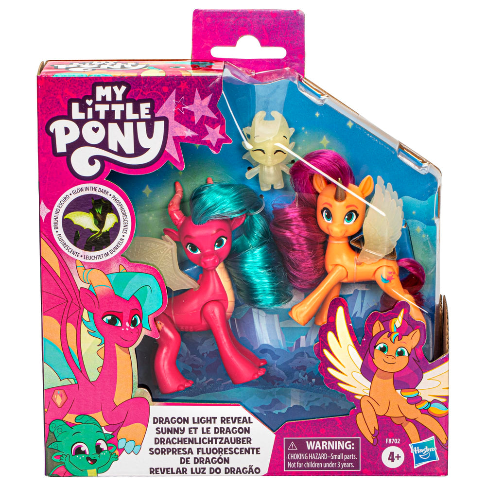 My Little Pony Blaize Skysong dragon exclusive figure glows for imaginative adventures