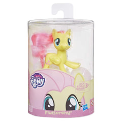 My Little Pony Fluttershy doll hair styling close-up with long mane.