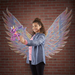 My Little Pony Twilight Sparkle horn light-up close-up for magical scenes.