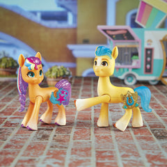 My Little Pony Mane 5 Zipp Storm figure with glitter mane