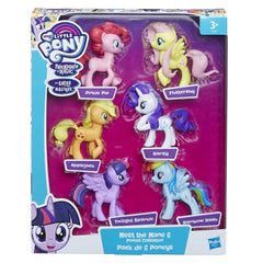 My Little Pony Mane 6 collection featuring all six ponies for creative storytelling.