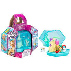 My Little Pony Mini World Magic crystal keychain for portable play and display