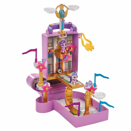 My Little Pony Mini World Magic Zephyr Heights compact playset for on-the-go creativity