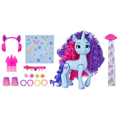 My Little Pony Misty Brightdawn hair extension for colorful styling.