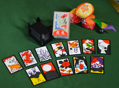 My Pet Elephant Hanafuda 48-card deck size fits travel and games.
