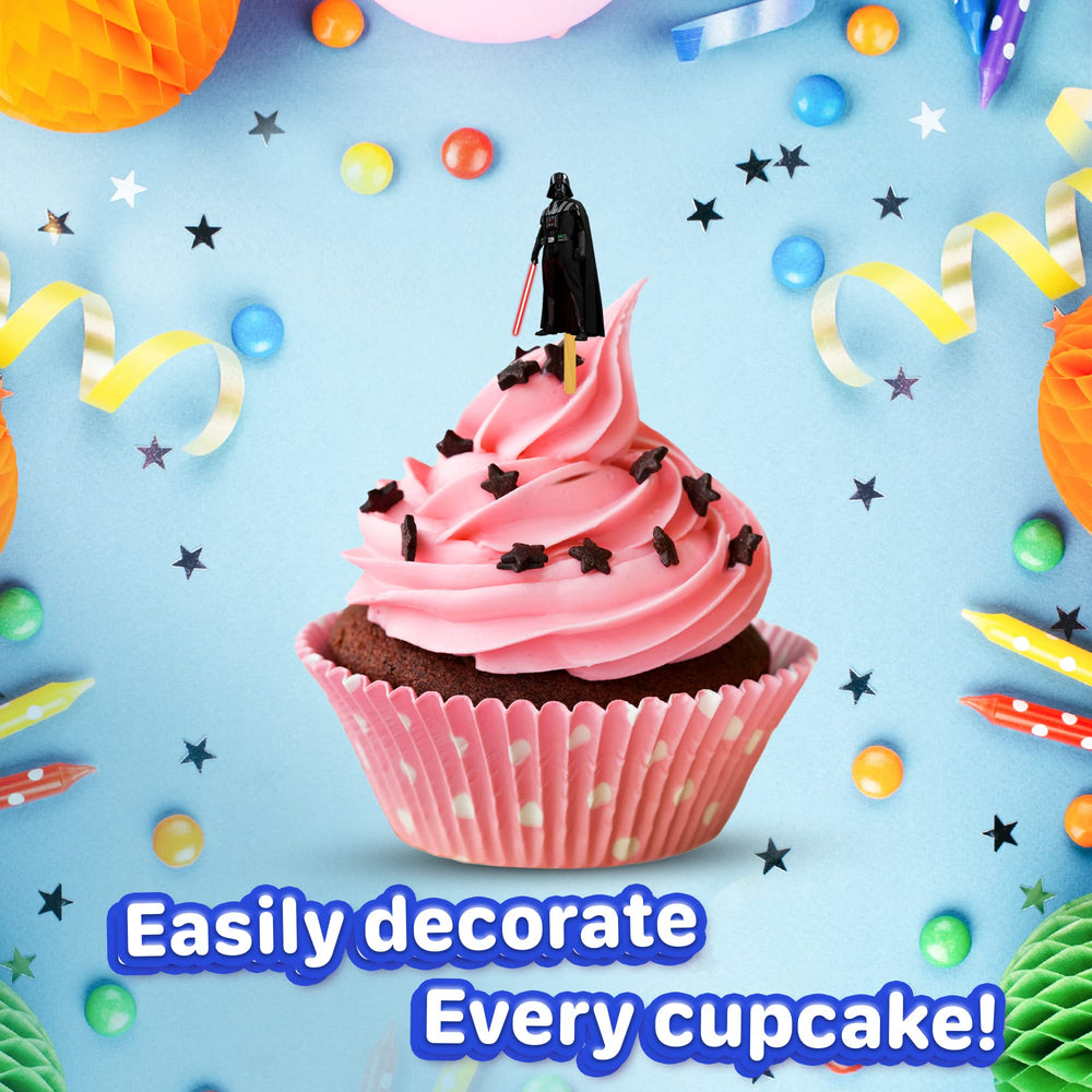 My Smart Choice Galactic Space Cupcake Picks designs for space-themed celebrations.